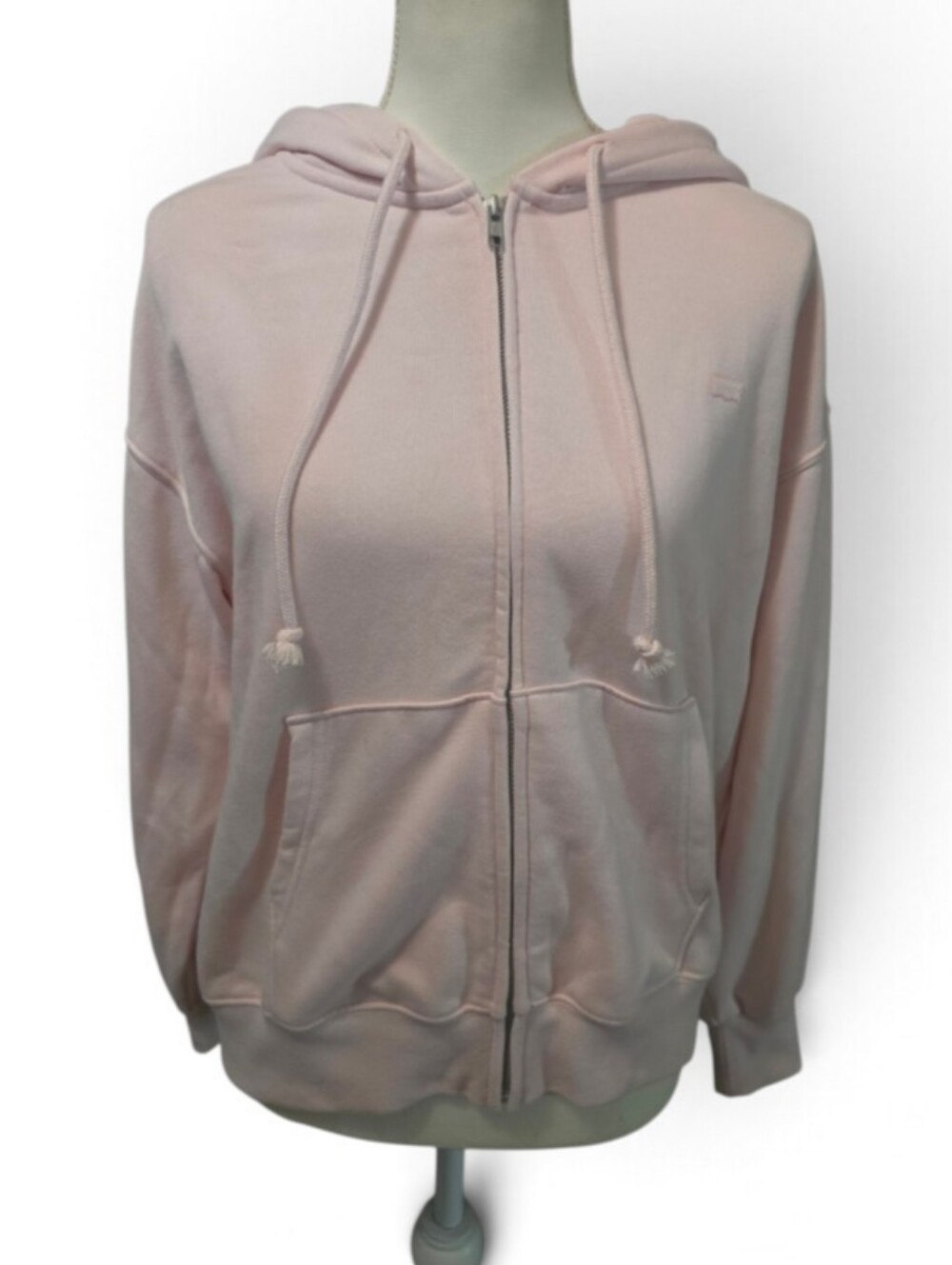 Levi's Pale Pink Full-Zip Hoodie